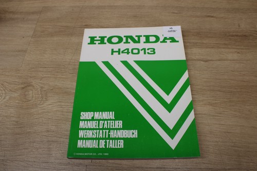 Honda h4013 werkstatt handbuch - honda,