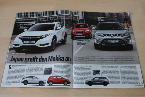 Auto bild 2016 - honda, hr-v