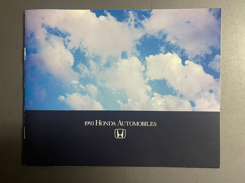 1993 honda automobile - 1993,