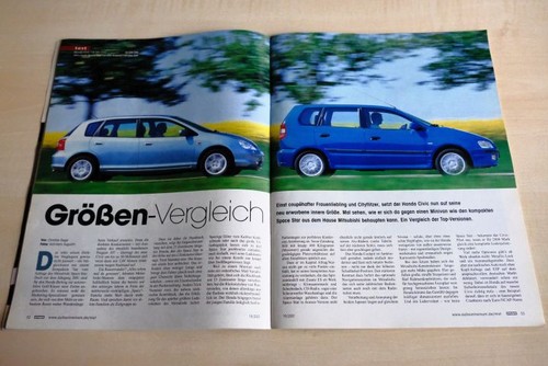 Mot 2001 honda civic 6i - 19/2001, 1.6i