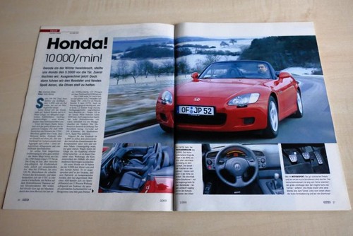 Mot 2000 honda - mot, s