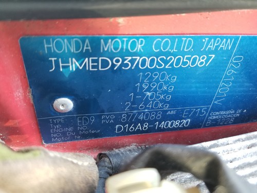 Honda crx ed9 - honda,