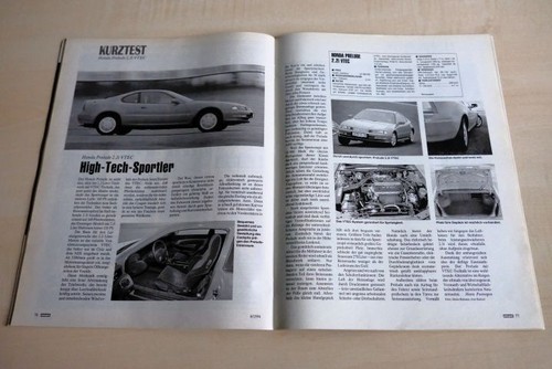 Mot 1994 honda prelude - prelude, 2.2i