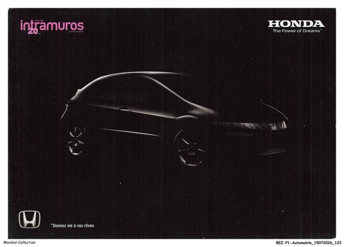 Bezp1 0063 automobile honda - -,