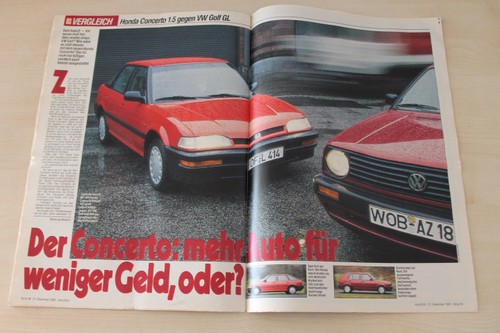 Auto bild 1990 - auto, honda
